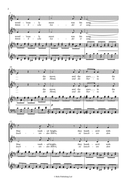 The Angel, Op. 48 No. 1 (Original key. D Major)