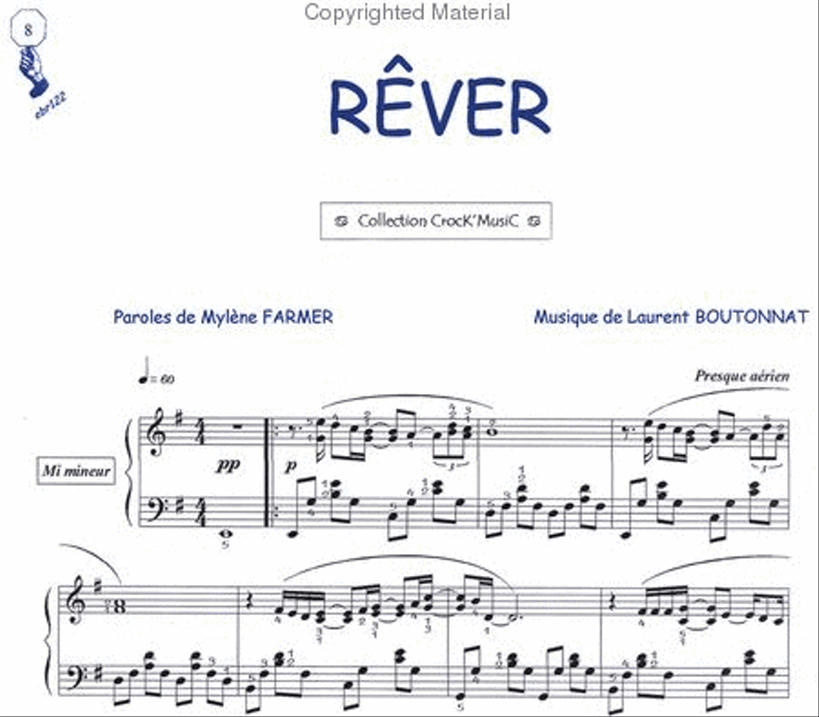 Rêver (Collection CrocK'MusiC) Piano Solo scores gallery preview page 2