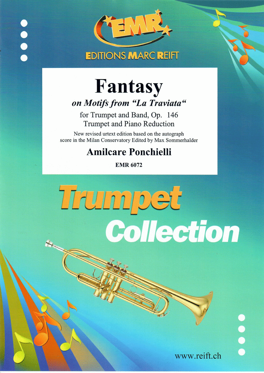 Fantasy On Motives from La Traviata Cornet scores gallery preview page 1