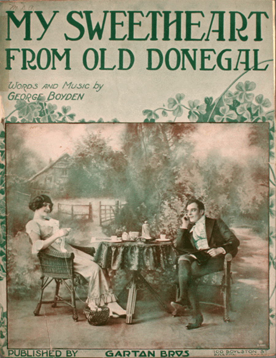My Sweetheart From Old Donegal Voice scores gallery preview page 1