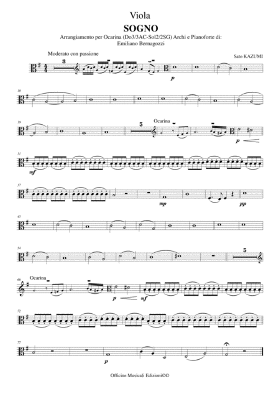 Sogno Small Ensemble scores gallery preview page 5