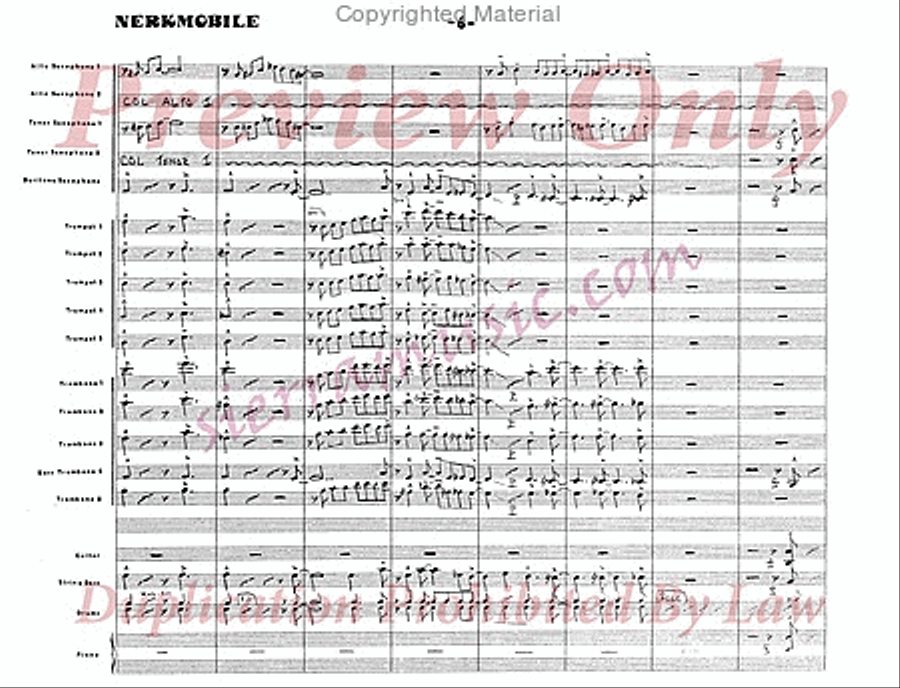 Nerkmobile Nerkmobile Jazz Ensemble scores gallery preview page 7