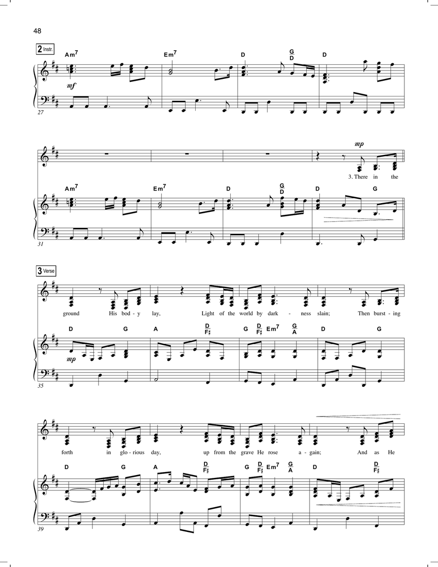 In Christ Alone (arr. Dan Galbraith) Voice scores gallery preview page 3