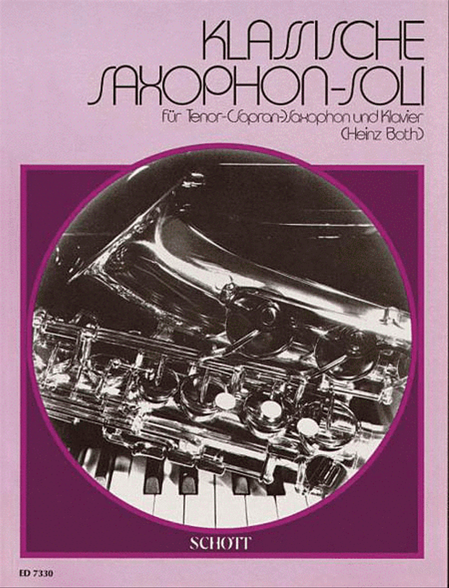 Klassische Saxophone-soli Tenor Saxophone scores gallery preview page 1