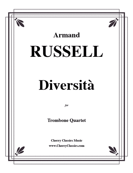 Diversita for Trombone Quartet image number null