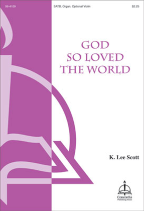 Book cover for God So Loved the World (Scott)