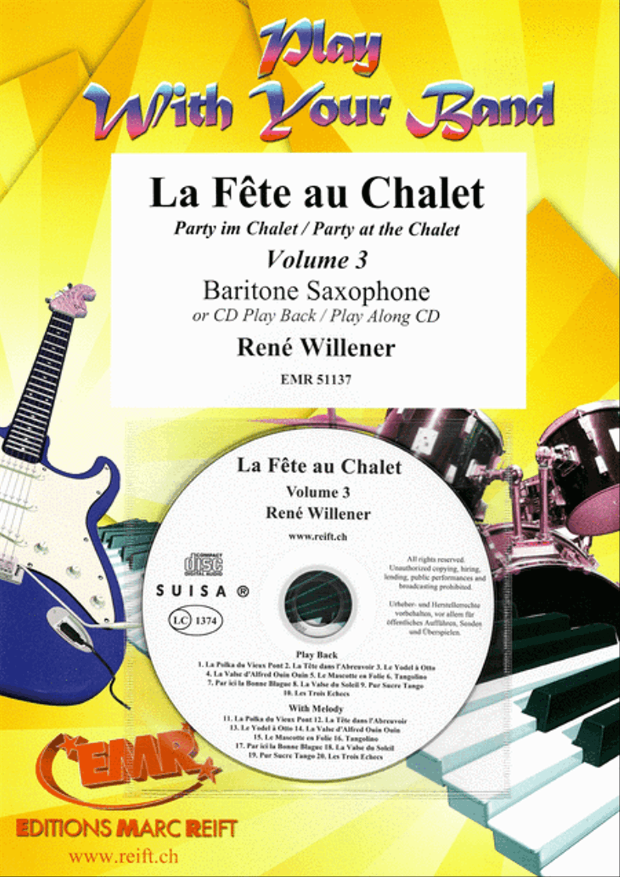 La Fete au Chalet Volume 3 Baritone Saxophone scores gallery preview page 1