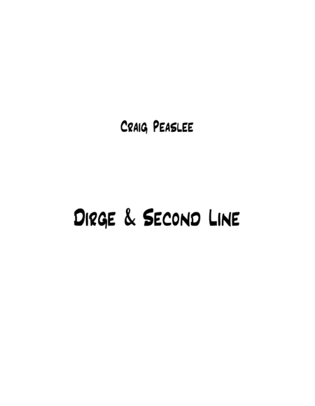 Dirge & Second Line image number null