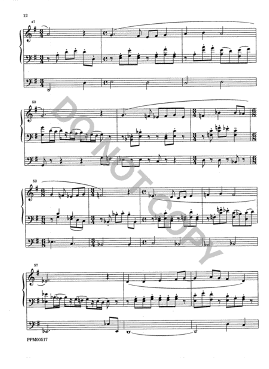 Hymn Series, Volume I Choir scores gallery preview page 13