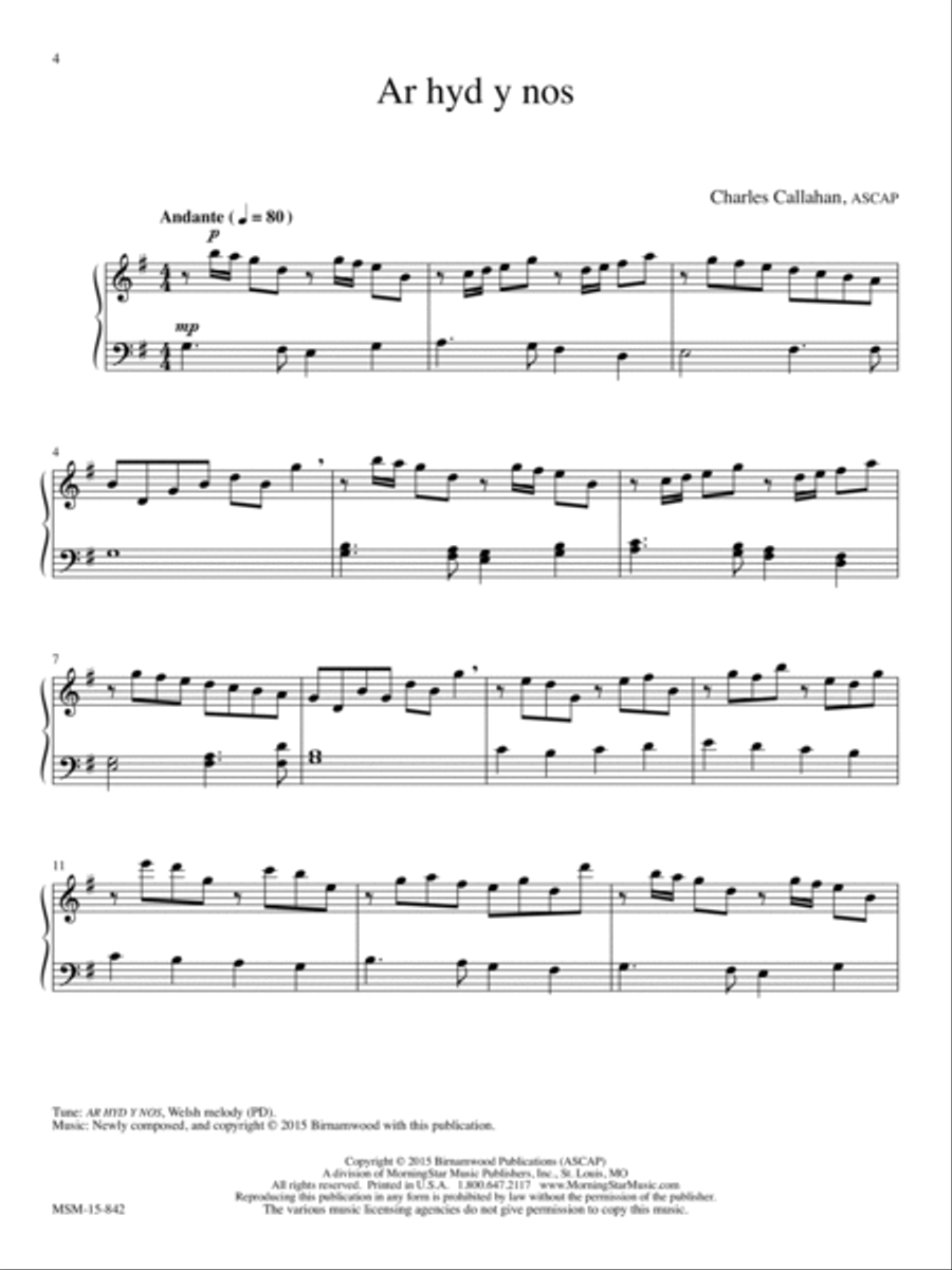 Celtic Collection: 12 Piano Meditations on Celtic Melodies Piano Solo scores gallery preview page 3