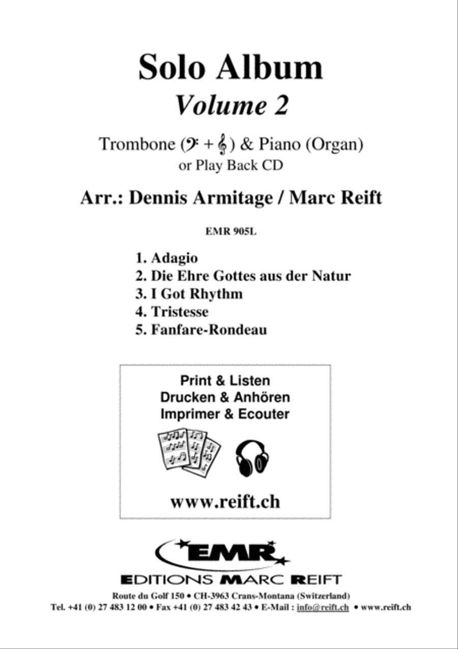 Solo Album Volume 02 Organ scores gallery preview page 2