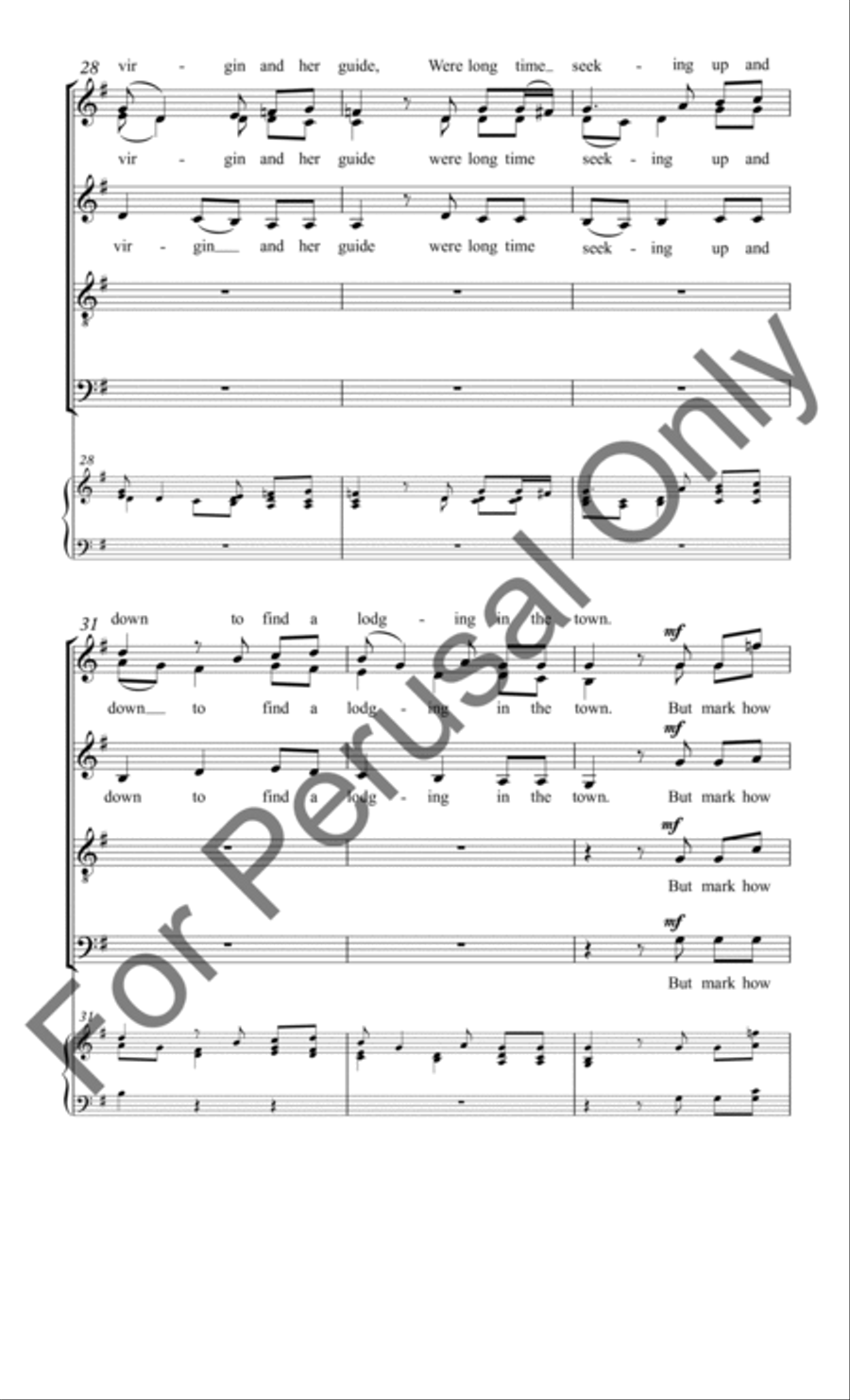 Wexford Carol Divisi scores gallery preview page 6