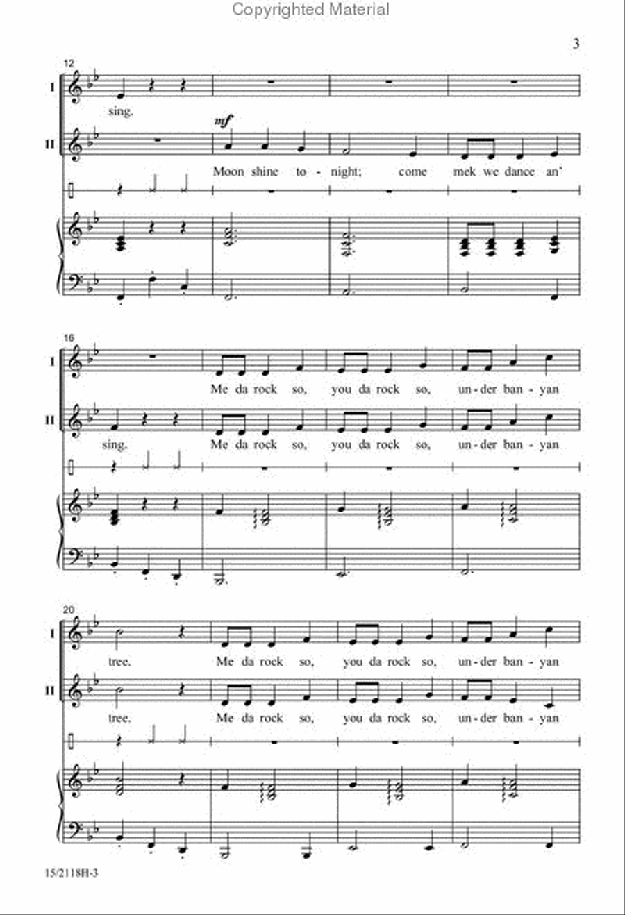 Banyan Tree Banyan Tree 2-Part scores gallery preview page 3