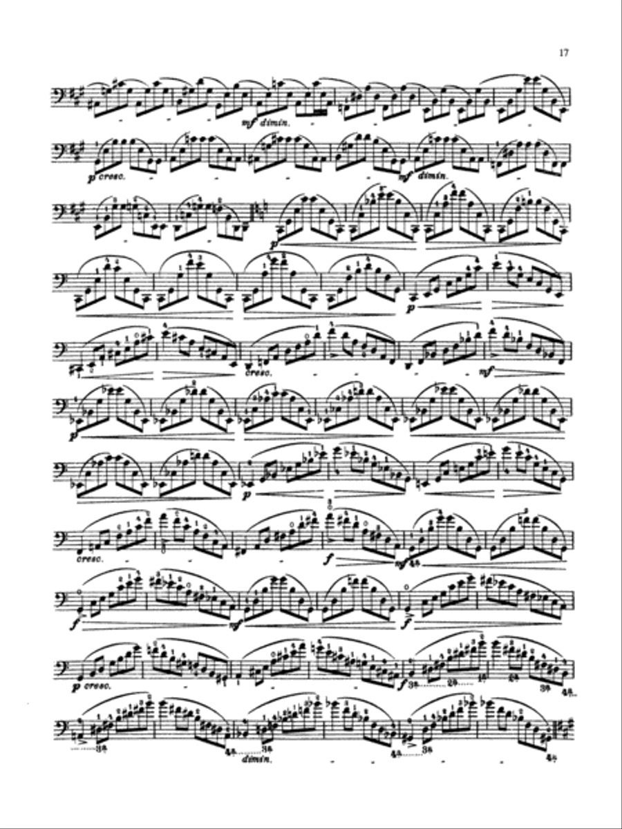 Grützmacher: Etudes, Op. 38 Part scores gallery preview page 2