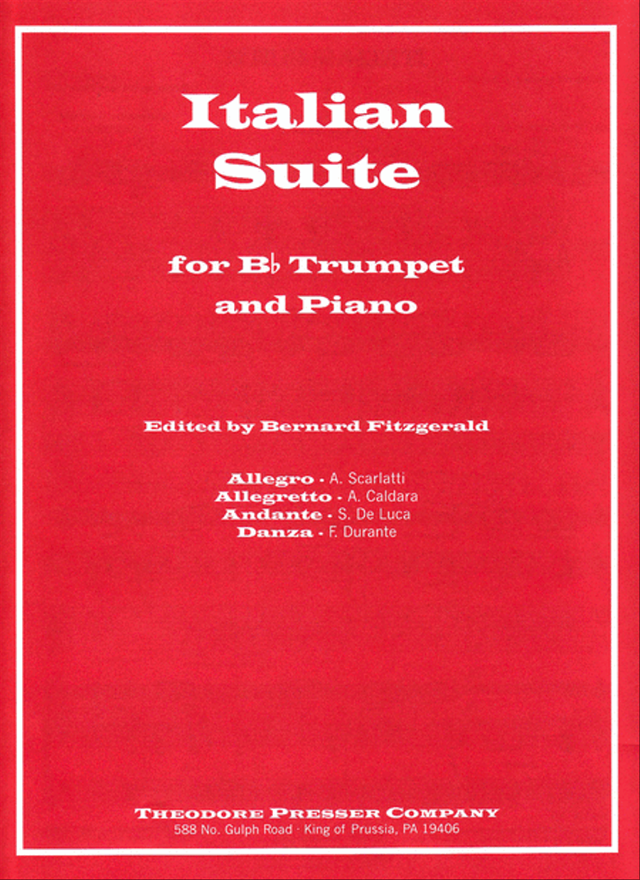 Italian Suite Chamber Music scores gallery preview page 1