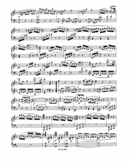 Mozart - Piano Sonata No. 2 in F major