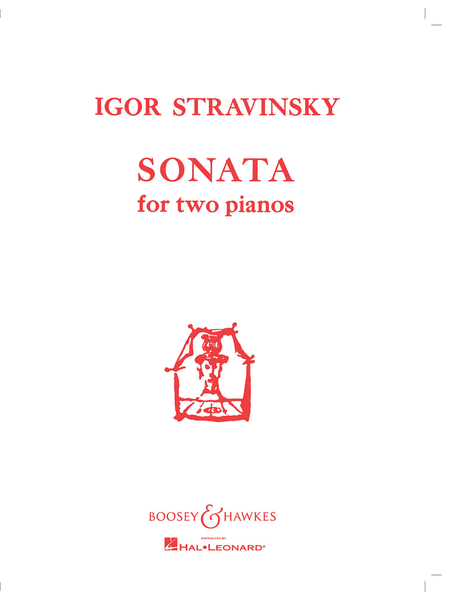 Igor Stravinsky : Sonata for Two Pianos