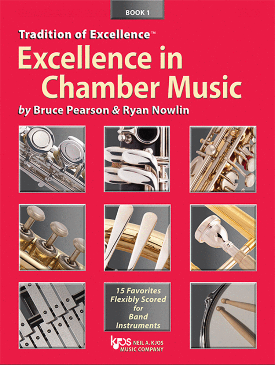 Tradition of Excellence: Excellence in Chamber Music, Book 1 - Bassoon/Trombone/Baritone BC Concert Band Methods scores gallery preview page 1