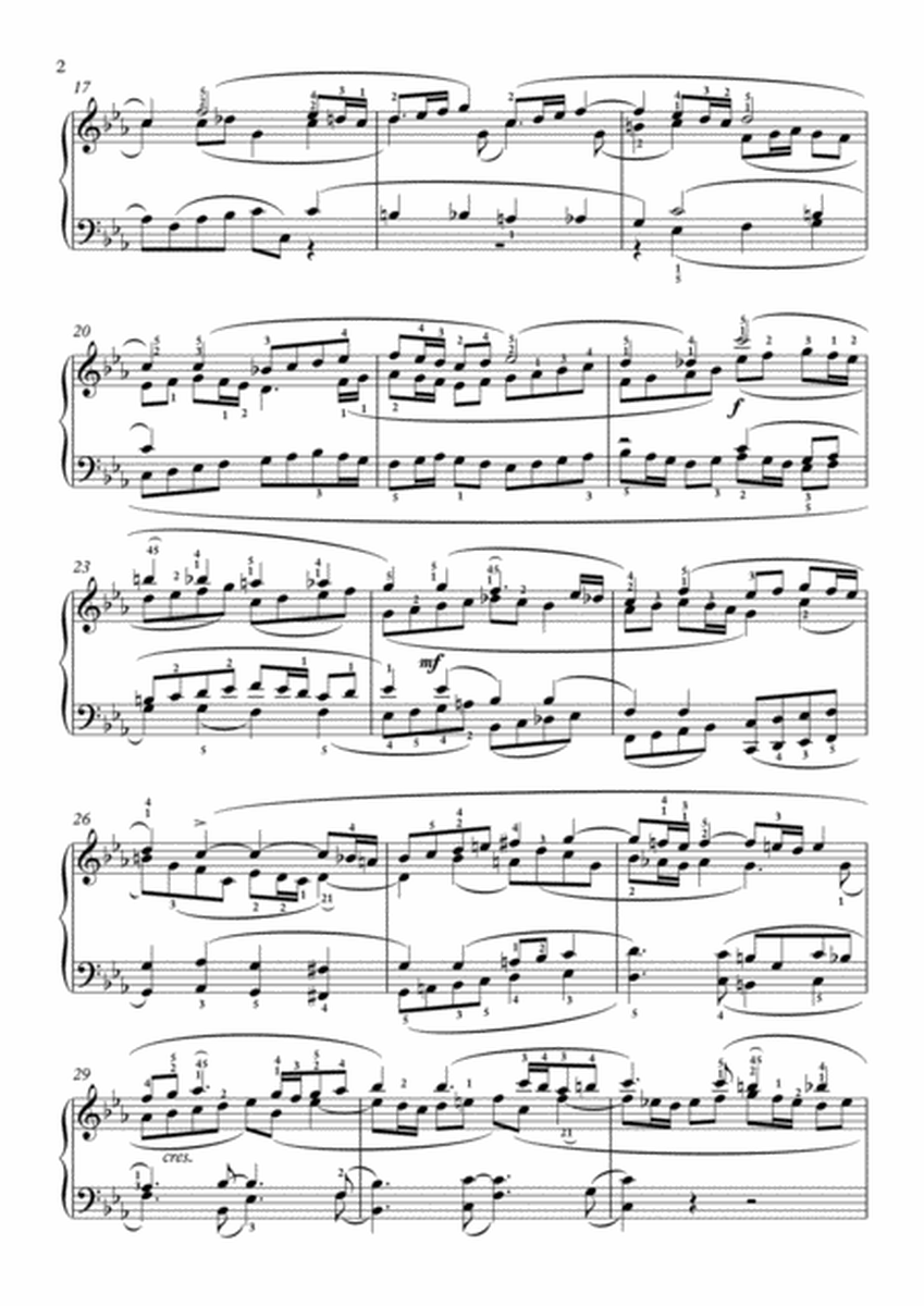 Scarlatti-Sonata in c-minor L.158 K.58(piano) image number null