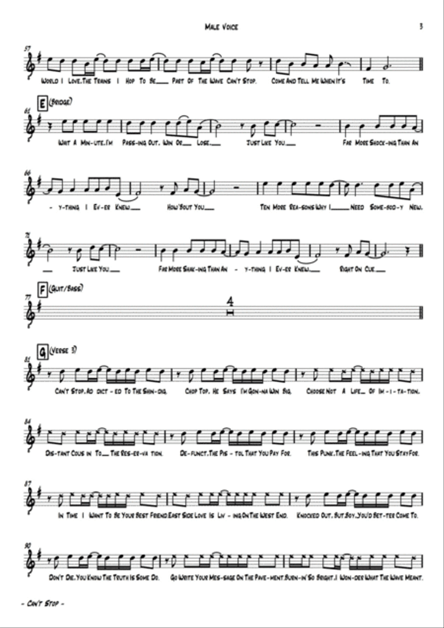 Can't Stop Jazz Ensemble scores gallery preview page 4