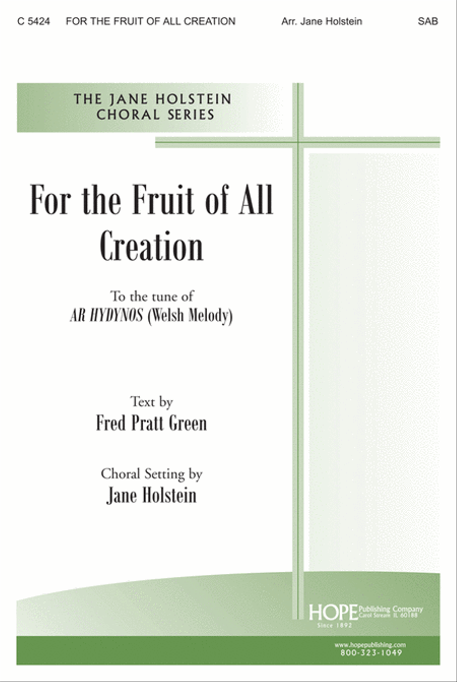 For the Fruit of All Creation 3-Part scores gallery preview page 1
