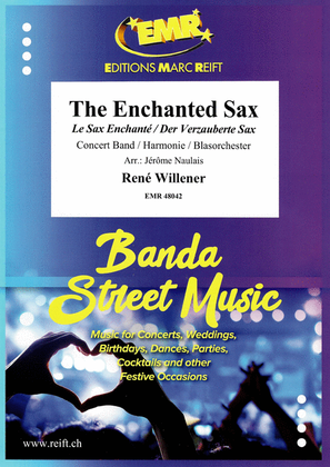 Book cover for The Enchanted Sax