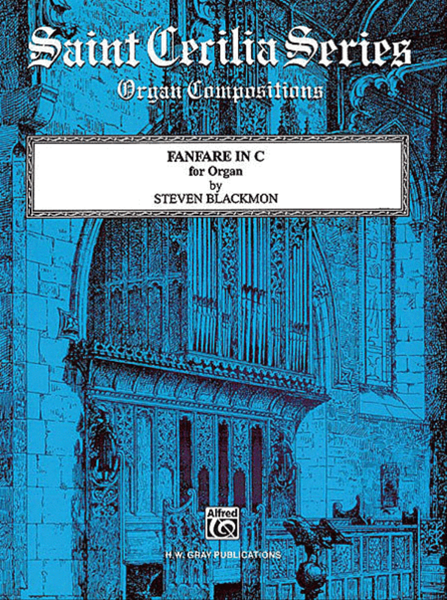 Fanfare in C Organ scores gallery preview page 1