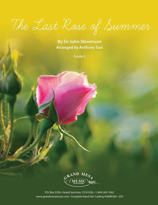 Last Rose Of Summer Cb2 Sc/Pts