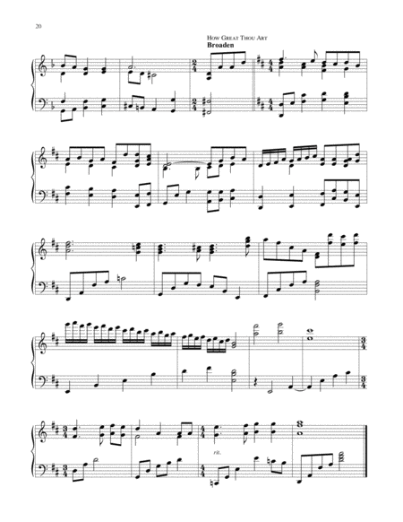 I'm Forever Grateful: Hymn settings for Piano