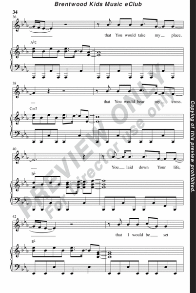 Brentwood Kids Modern Worship Choir Volume 3 (listening CD) image number null