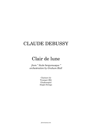 Clair de lune from "Suite bergamasque"