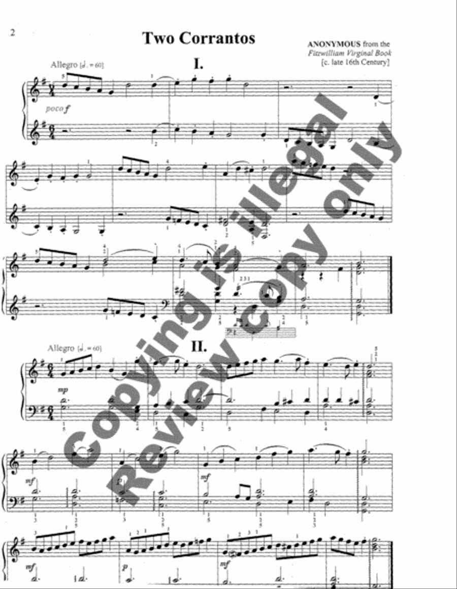A Dance Pageant A Dance Pageant Harpsichord scores gallery preview page 6