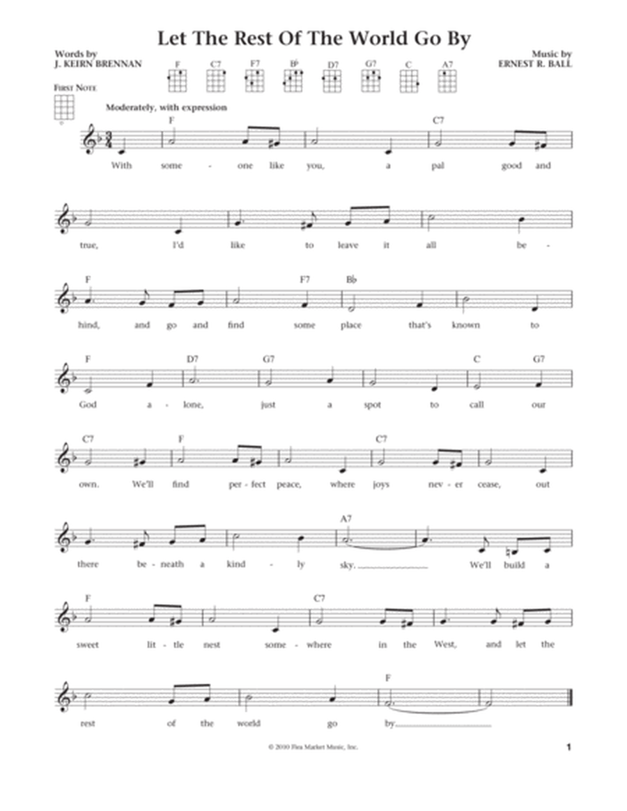 Let The Rest Of The World Go By (from The Daily Ukulele) (arr. Liz and Jim Beloff)