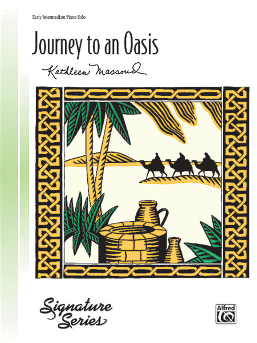 Journey to an Oasis Piano Solo scores gallery preview page 1