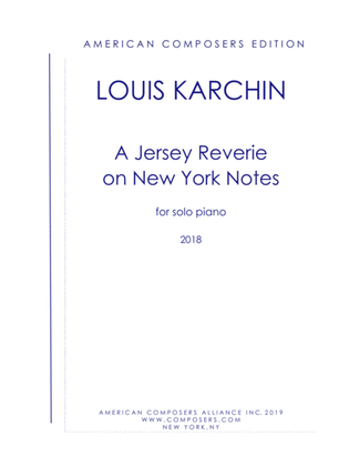 [Karchin] A Jersey Reverie on New York Notes