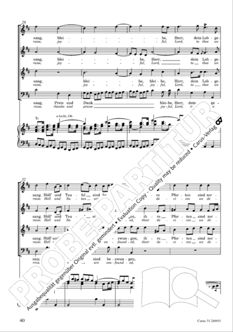 Osteroratorium 4-Part scores gallery preview page 41