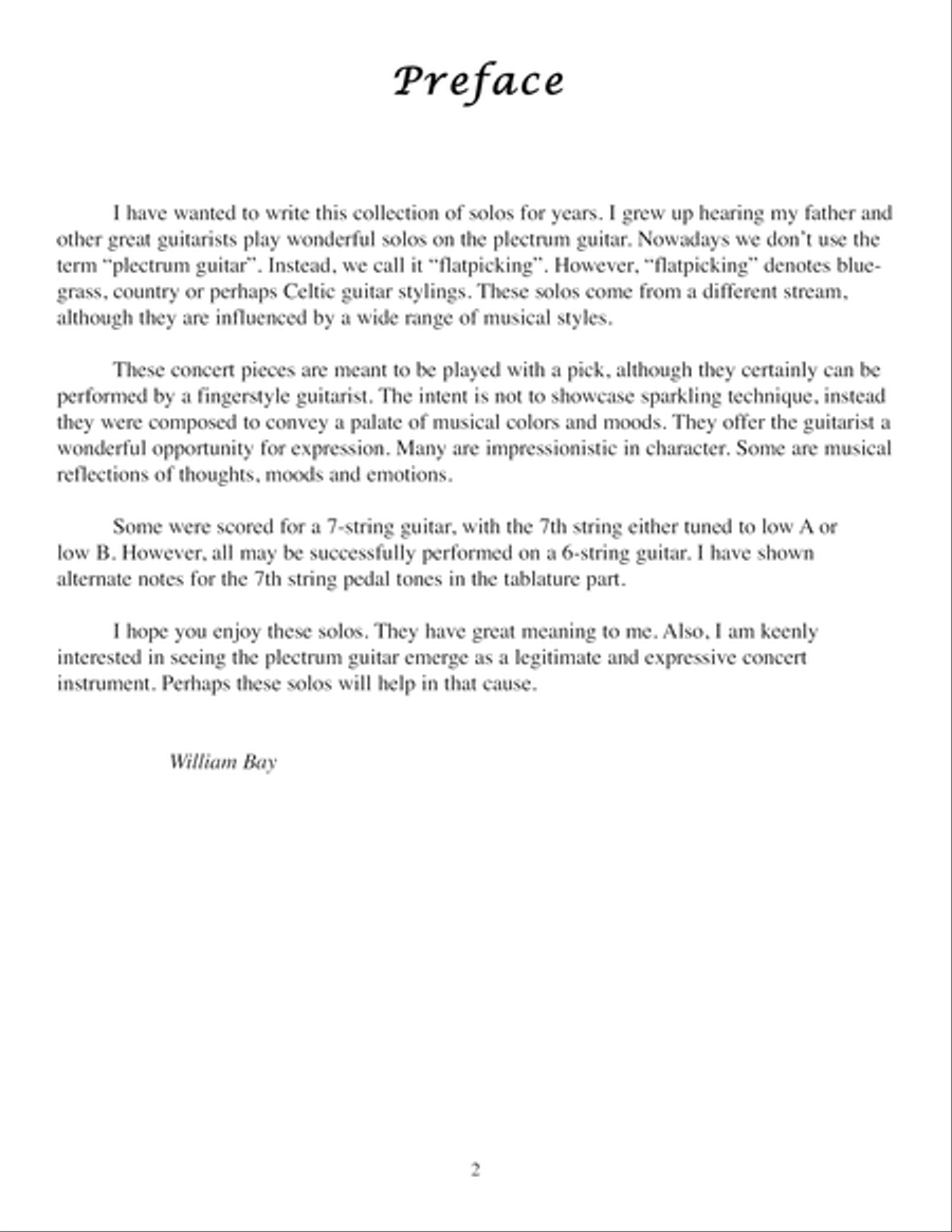 Guitar Meditations - Contemplative Solos Violin scores gallery preview page 3
