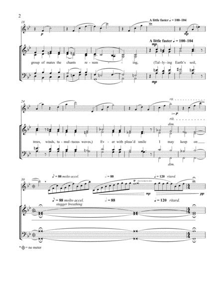 Come, said my soul (Choral score) image number null