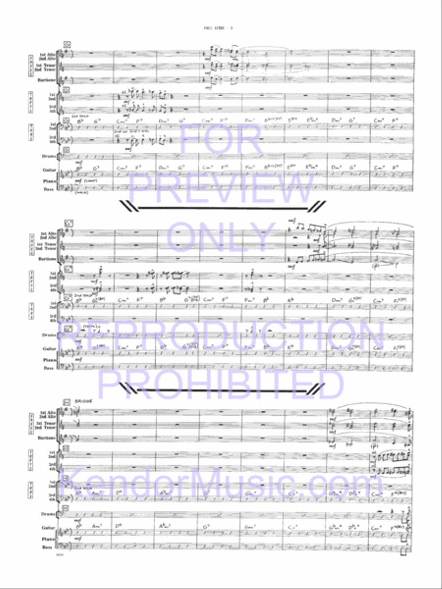 Moose The Mooche Jazz Ensemble scores gallery preview page 7