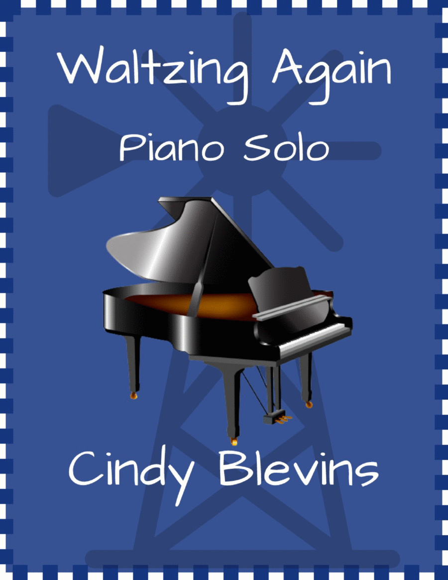 Waltzing Again, original piano solo Piano Solo scores gallery preview page 1