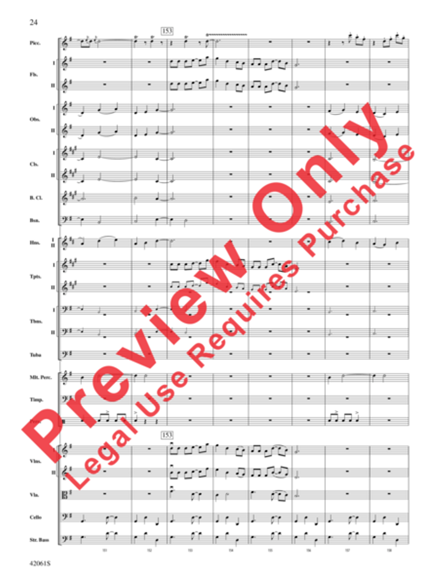 South County Sketches Full Orchestra scores gallery preview page 25