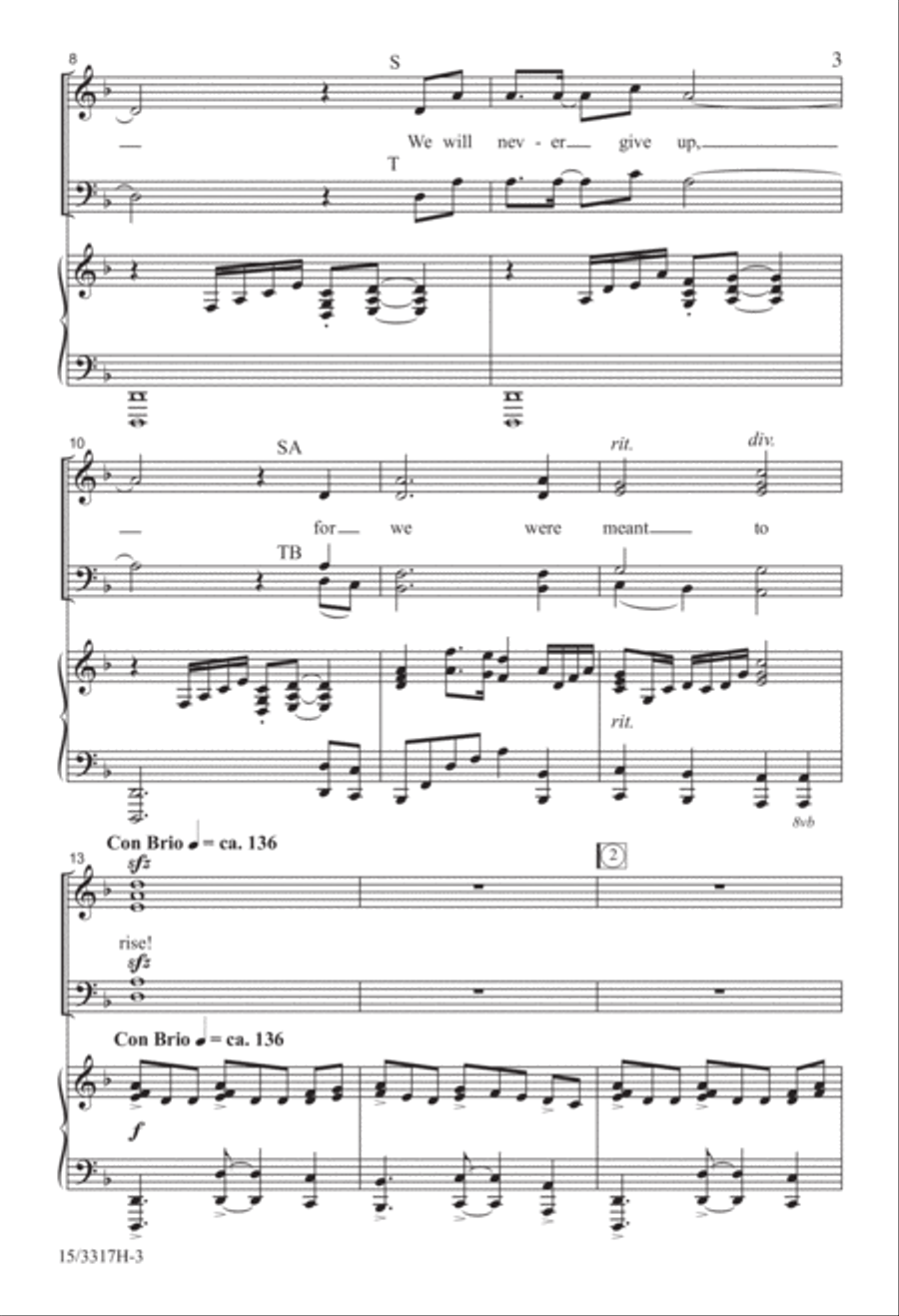 Rise Rise 4-Part scores gallery preview page 3