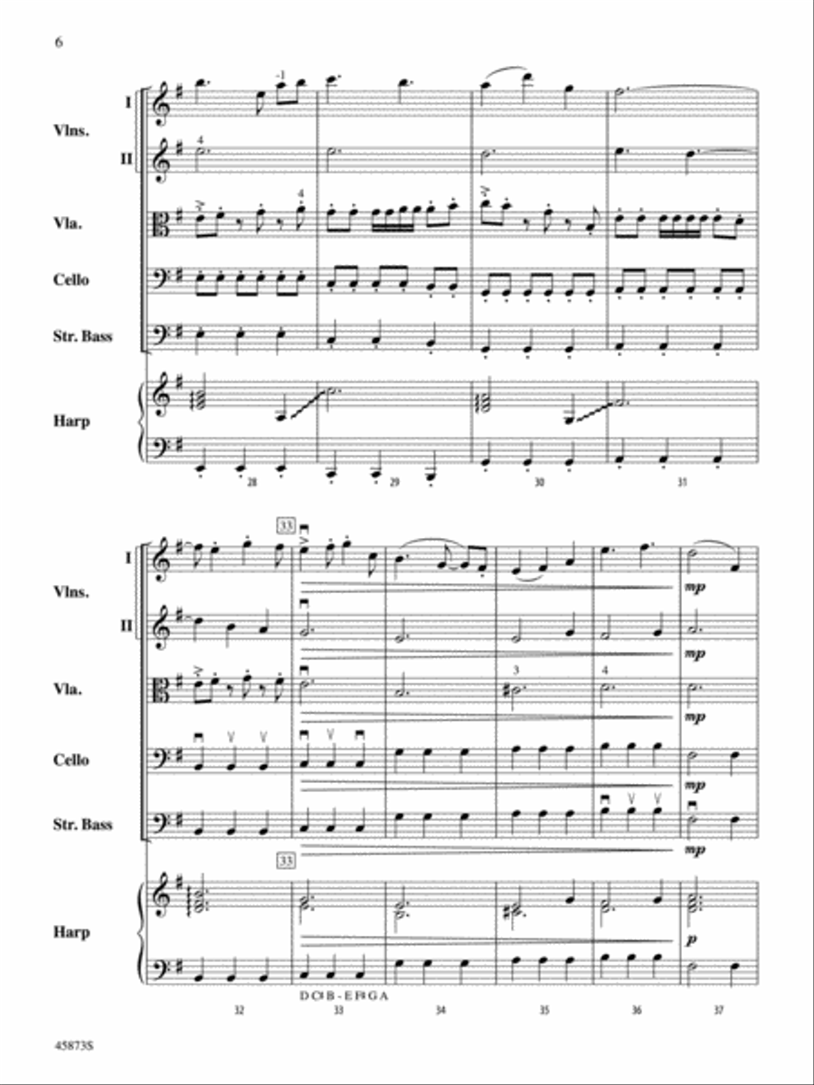 Rogue Rider: Score String Orchestra scores gallery preview page 6