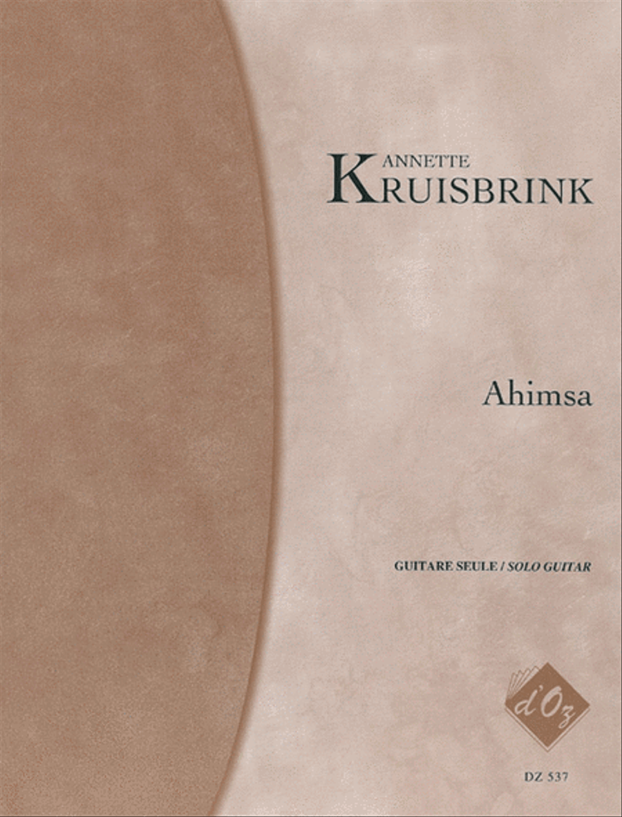 Ahimsa Classical Guitar scores gallery preview page 1