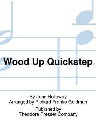 Book cover for Wood Up Quickstep