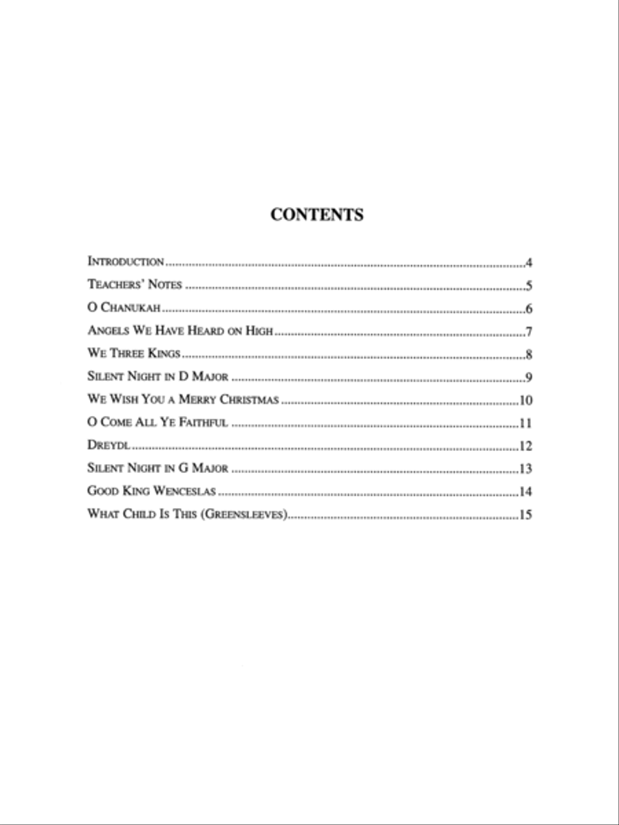 More Festive Strings for String Quartet or String Orchestra String Quartet scores gallery preview page 7