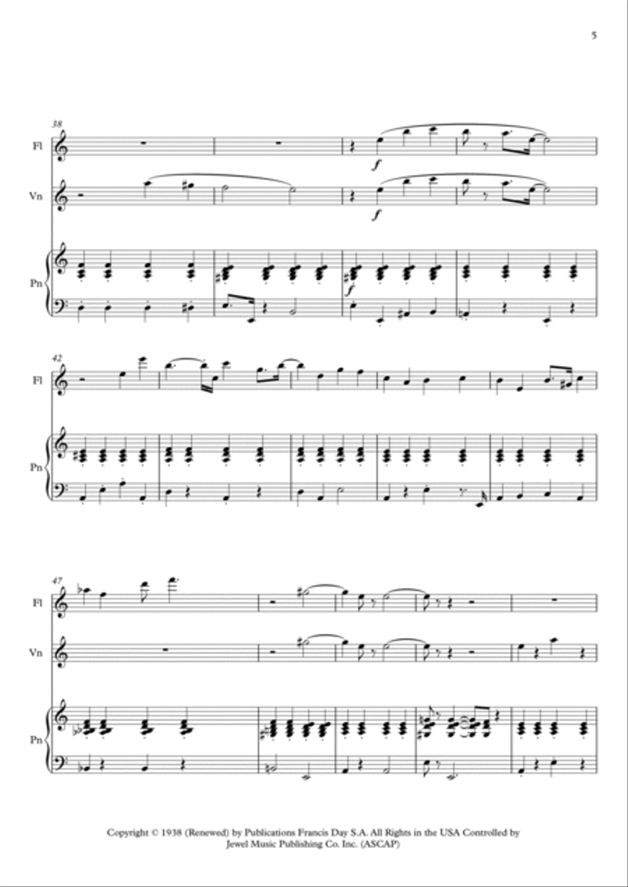 Minor Swing - Score Only Small Ensemble scores gallery preview page 5