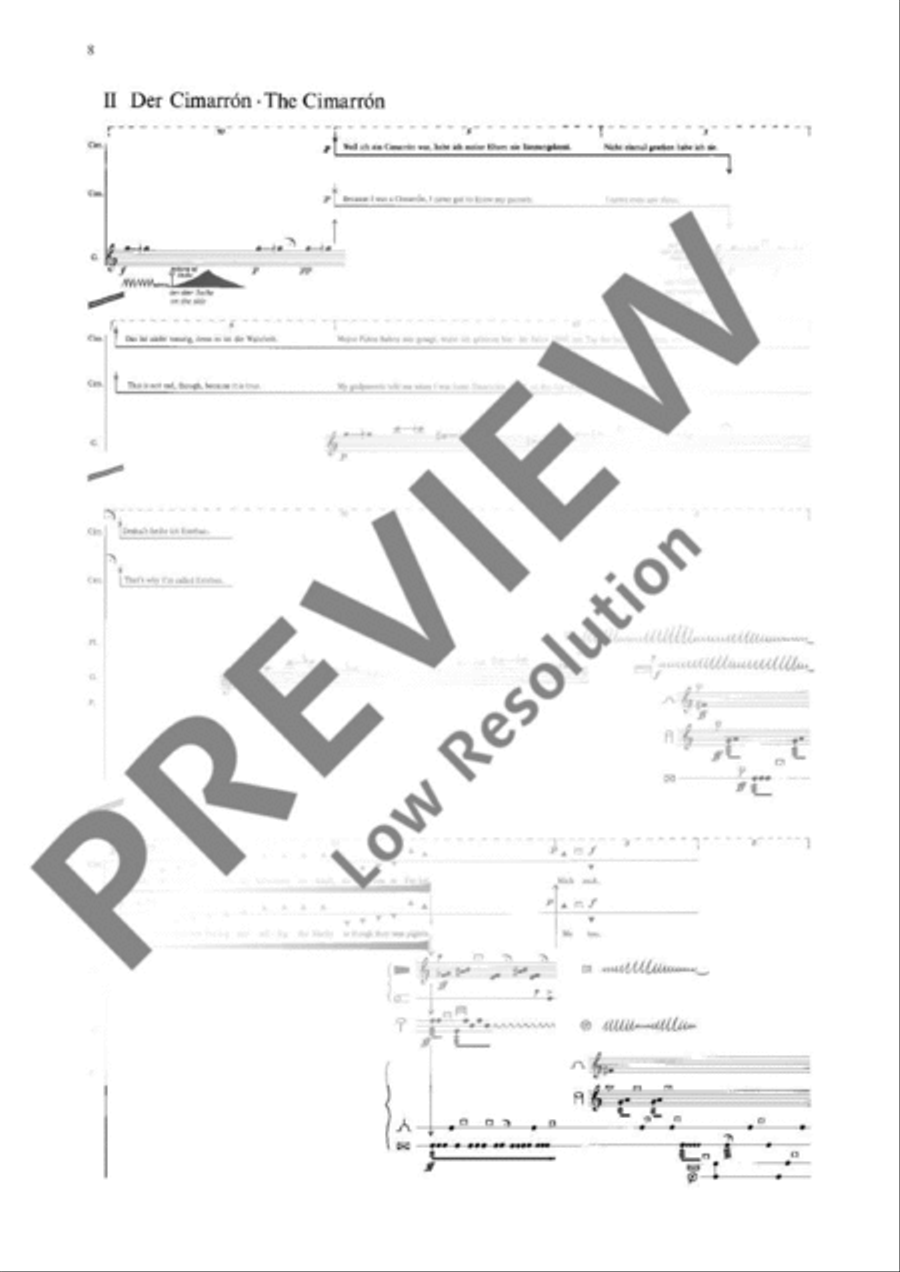 El Cimarrón Flute scores gallery preview page 17