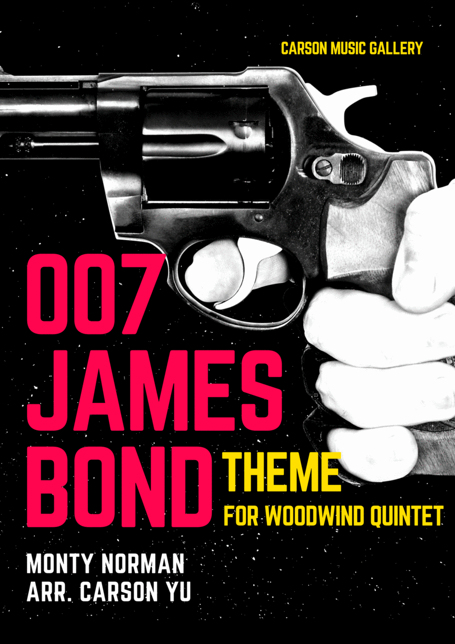 James Bond Theme Woodwind Quintet scores gallery preview page 1