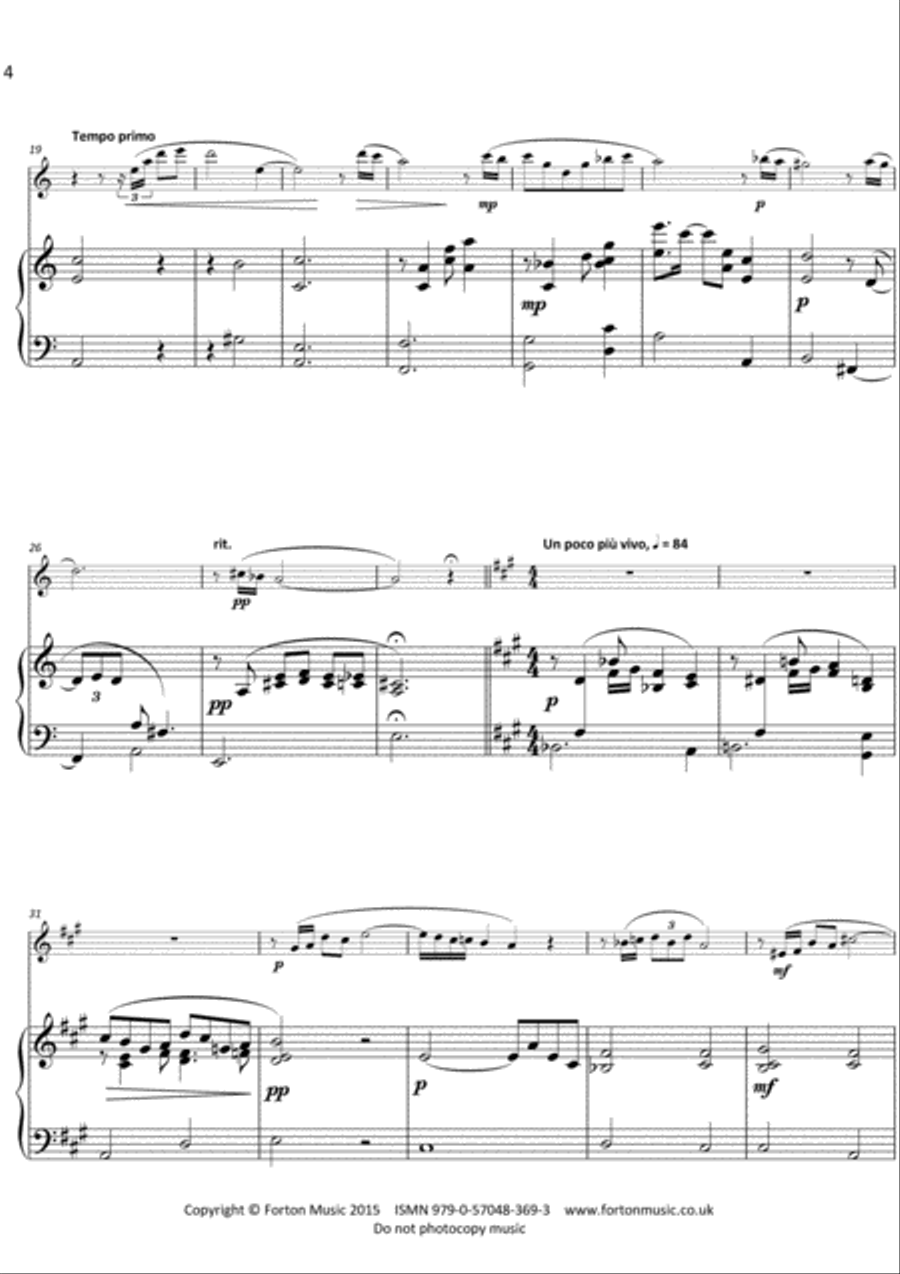 Nocturne Oboe scores gallery preview page 4